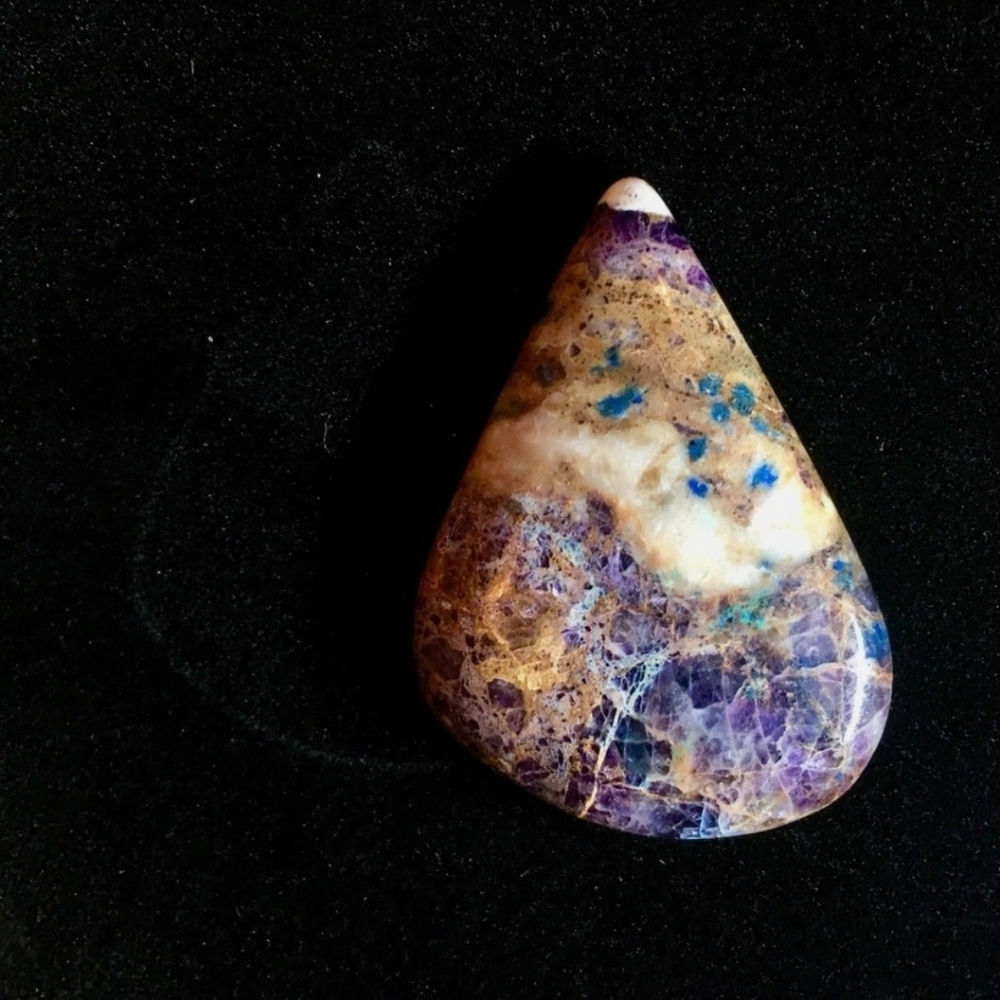 Natural Kaleidascope Prism Agate Cabochon Utah High Grade 94ct - Picture 2 of 5